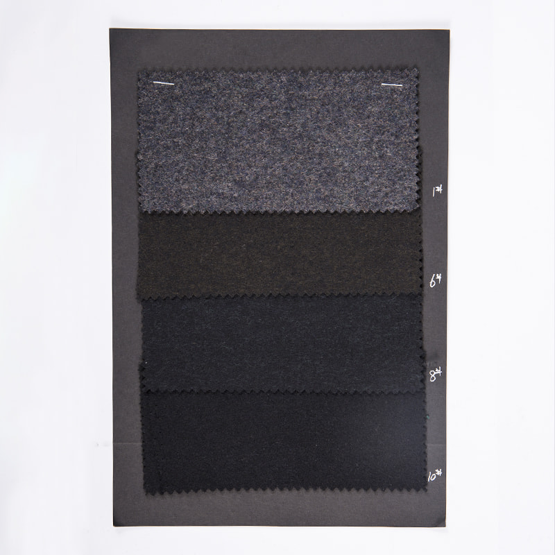 البوليستر القطن والصوف محبوك أقمشة فرشاة الجاكار للرجال معاطف AJ225-1/6/8/10