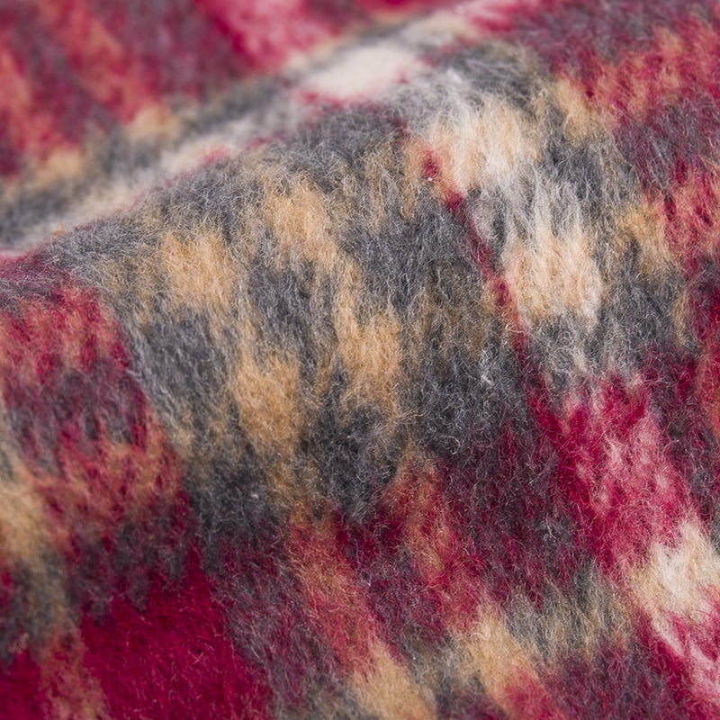 الترتان منقوشة Windowpane متعدد الألوان نسيج الصوف والبوليستر تويد 2145