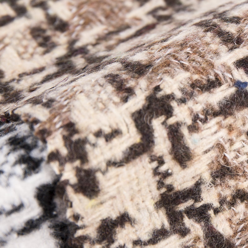 قماش تويد جاكار منقوش ملمس الثلج 2433