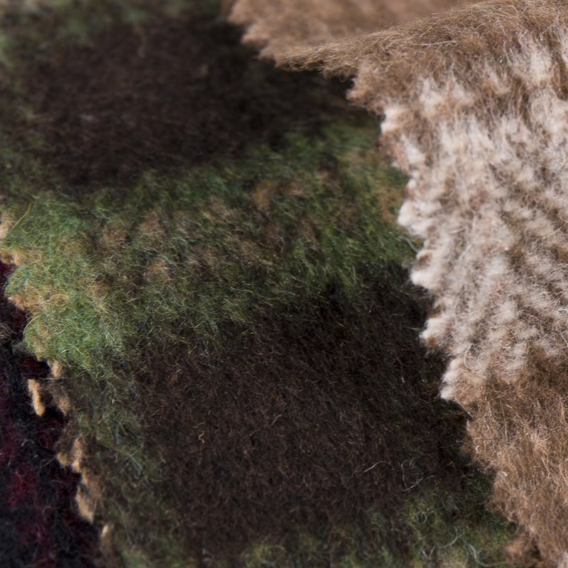 فرشاة سميكة منقوشة من قماش الترتان 10% صوف 90% بوليستر تويد 2758