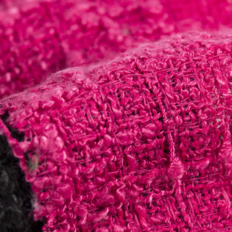 قماش صوف بوليستر شانيل لفستان 3179