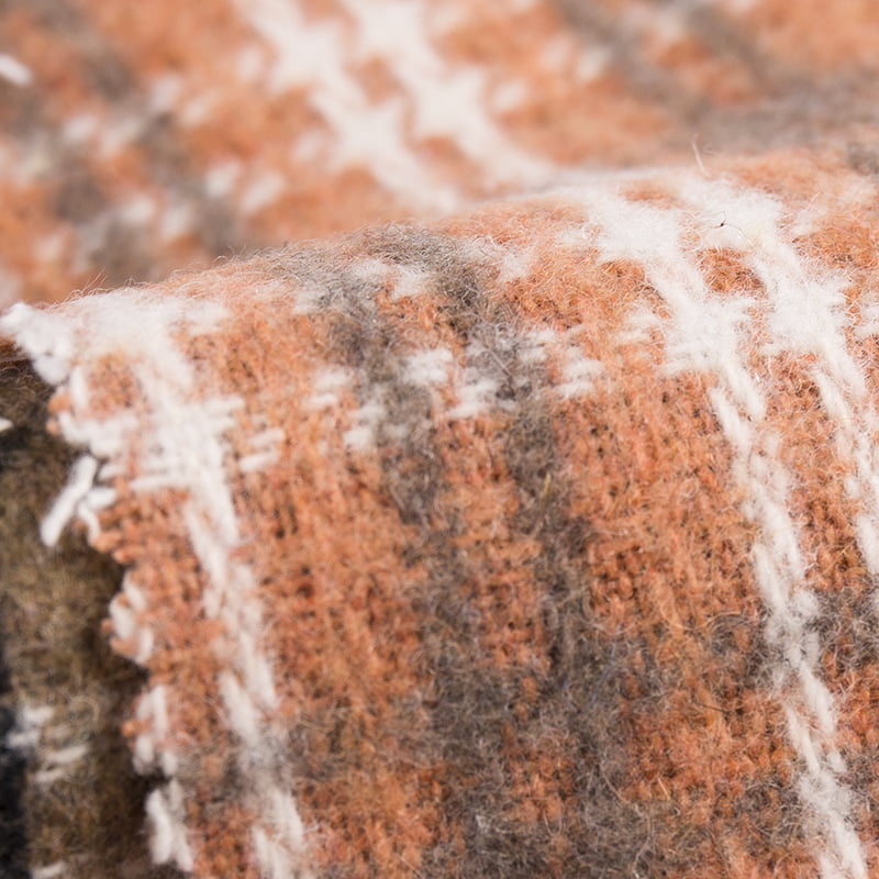 قماش تويد منقوش من الصوف الفاخر للملابس 3212