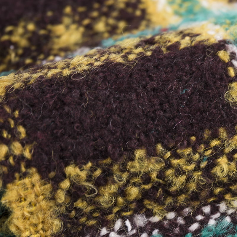 الجاكار حلقة غزل الصوف المنسوجة نسيج التويد للقمصان 3427