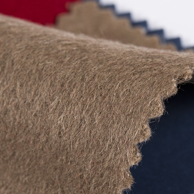 100٪ معطف صوف عادي أقمشة الصوف القطبية الشتوية للملابس ZZH24005