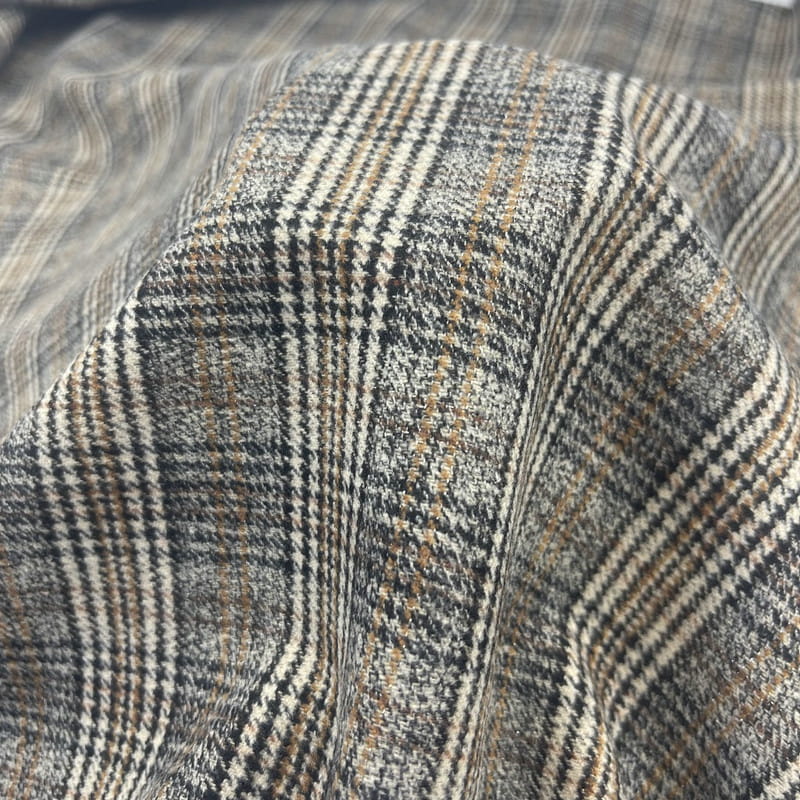 أقمشة منسوجة معدنية بنية اللون منقوشة لتناسب 250515